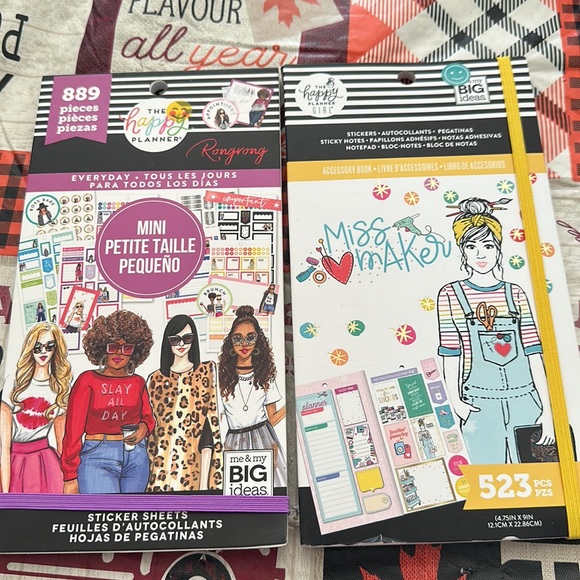 2 Happy planner sticker books - Picture 1 of 5